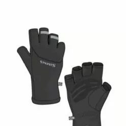 Simms Freestone Half Finger Black