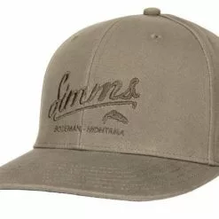 Simms Riprap Canvas Cap Dark Stone