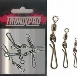 Gemini Tackle Rolling Swivel With Hanging Snap (10 Stk)