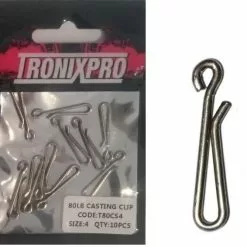 Tronix 80 Lb Casting Clip (10 Stk)