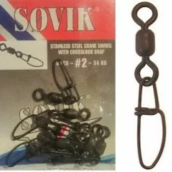 Søvik Crane Swivel + Crosslock Snap
