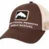 Simms Trout Icon Trucker Mahogany