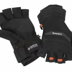 Simms Gore Infinium Half Finger Black